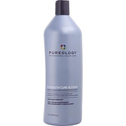 PUREOLOGY by Pureology-STRENGTH CURE BLONDE PURPLE CONDITIONER 33.8 OZ