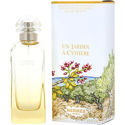 UN JARDIN A CYTHERE by Hermes-EDT REFILLABLE SPRAY 3.3 OZ