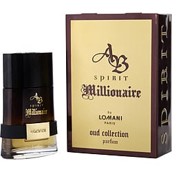 AB SPIRIT MILLIONAIRE OUD COLLECTION by Lomani - PARFUM SPRAY 3.3 OZ