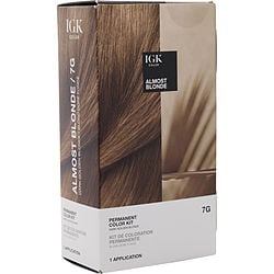 IGK by IGK-PERMANENT COLOR KIT - 7G ALMOST BLONDE (GOLDEN BLONDE)