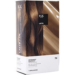 IGK by IGK - PERMANENT COLOR KIT - 7N LATTE (NATURAL BLONDE)