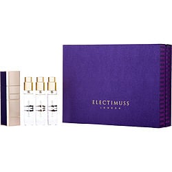 ELECTIMUSS TRAJAN by Electimuss-PURE PARFUM TRAVEL SPRAY 0.34 OZ X3 & ATOMIZER