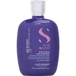 Alfaparf by Alfaparf-SEMI DI LINO BLONDE ANTI-YELLOW LOW SHAMPOO 8.45 OZ