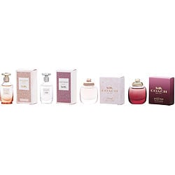 COACH VARIETY by Coach-4 PIECE MINI VARIETY WITH DREAMS & DREAMS SUNSET & FLORAL & WILD ROSE AND ALL ARE 0.15 OZ MINI