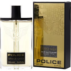 POLICE AMBER GOLD by Police-EDT SPRAY 3.4 OZ