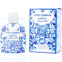 D & G LIGHT BLUE SUMMER VIBES by Dolce & Gabbana - EDT SPRAY 4.2 OZ