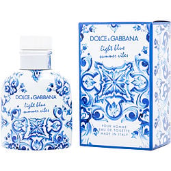 D & G LIGHT BLUE SUMMER VIBES by Dolce & Gabbana-EDT SPRAY 2.5 OZ