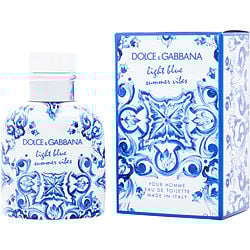 D & G LIGHT BLUE SUMMER VIBES by Dolce & Gabbana - EDT SPRAY 2.5 OZ