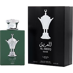 LATTAFA PRIDE AL AREEQ SILVER by Lattafa-EAU DE PARFUM SPRAY 3.4 OZ