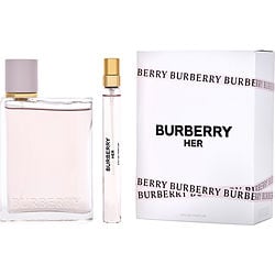 BURBERRY HER by Burberry-EAU DE PARFUM SPRAY 3.3 OZ & EAU DE PARFUM SPRAY 0.33 OZ MINI