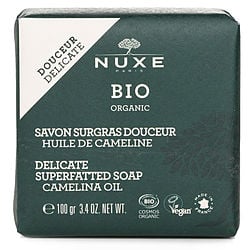 Nuxe by Nuxe-Bio Organic Delicate Superfatted Soap Camelina Oil  --100g/3.4oz