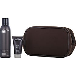 Skeyndor by Skeyndor-Men Facial Care Kit: Smoothing Shaving Gel 150ml + Shine Contol 24h Aqua Emulsion 50ml --2pcs+bag