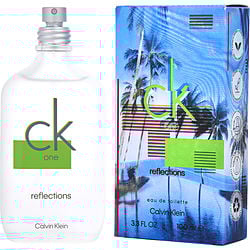 CK ONE REFLECTIONS by Calvin Klein - EDT SPRAY 3.4 OZ (LIMITED EDITION)