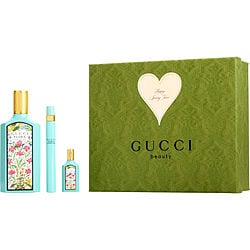 GUCCI FLORA GORGEOUS JASMINE by Gucci-EAU DE PARFUM SPRAY 3.3 OZ & EAU DE PARFUM SPRAY 0.34 OZ & EAU DE PARFUM 0.17 OZ MINI