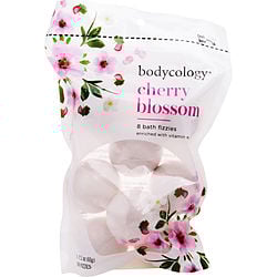 BODYCOLOGY CHERRY BLOSSOM by Bodycology - BATH FIZZIES (8 COUNT) 2.1 OZ
