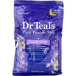 Dr. Teal's by Dr. Teal's - Pure Epsom Salt Melatonin Sleep Soak with Essential Oil Blend --1.36kg/48oz