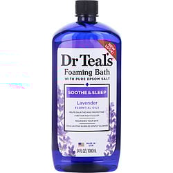 Dr. Teal's by Dr. Teal's - Foaming Bath with Pure Epsom Salt Soothe & Sleep with Lavender --1000ml/34oz