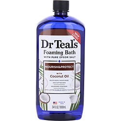 Dr. Teal's by Dr. Teal's - Foaming Bath with Pure Epsom Salt Nourish & Protect with Coconut Oil --1000ml/34oz