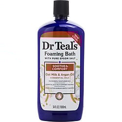 Dr. Teal's by Dr. Teal's - Foaming Bath with Pure Epsom Salt Oat Milk & Argan --1000ml/34oz