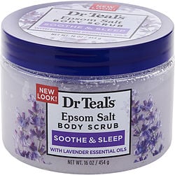 Dr. Teal's by Dr. Teal's - Epsom Salt Body Scrub - Exfoliate & Renew with Lavender --454g/16oz