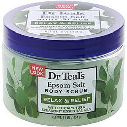 Dr. Teal's by Dr. Teal's-Epsom Salt Body Scrub - Eucalyptus & Spearmint --454g/16oz