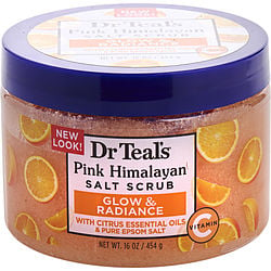 Dr. Teal's by Dr. Teal's-Pink Himalayan Salt Scrub - Glow & Radiance --454g/16oz