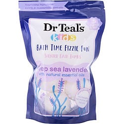 Dr. Teal's by Dr. Teal's-Kids Bath Time Fizzie Fun Scented Bath Bombs - Deep Sea Lavender --45g/1.6oz