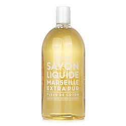 Compagnie de Provence by Compagnie de Provence-Liquid Marseille Soap Cotton Flower Refill  --1000ml/33.8oz