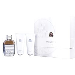 MONCLER POUR FEMME by Moncler - EAU DE PARFUM SPRAY 3.4 OZ & BODY CREAM 3.4 OZ & SHOWER GEL 3.4 OZ