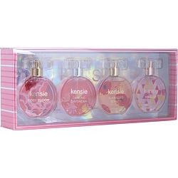 KENSIE VARIETY by Kensie-4 PC WOMEN'S COFFRET WITH VIBRANT & DARLING DAYDREAM & SUNKISSED BEAUTY & ROSY BLOOM AND ALL ARE EAU DE PARFUM SPRAY 0.68 OZ