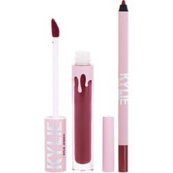 Kylie By Kylie Jenner by Kylie Jenner-Matte Lip Kit: Matte Liquid Lipstick 3ml + Lip Liner 1.1g - # 103 Better Not Pout Matte  --2pcs