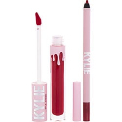 Kylie By Kylie Jenner by Kylie Jenner-Matte Lip Kit: Matte Liquid Lipstick 3ml + Lip Liner 1.1g - # 402 Mary Jo Matte  --2pcs