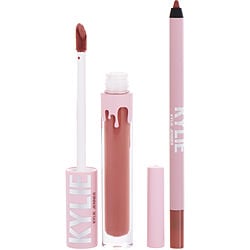 Kylie By Kylie Jenner by Kylie Jenner-Matte Lip Kit: Matte Liquid Lipstick 3ml + Lip Liner 1.1g - # 801 Queen Matte  --2pcs