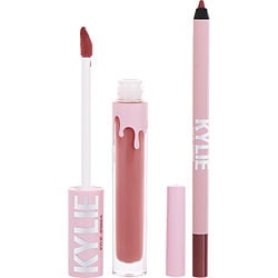 Kylie By Kylie Jenner by Kylie Jenner - Matte Lip Kit: Matte Liquid Lipstick 3ml + Lip Liner 1.1g - # 704 Sweather Weather Matte  --2pcs