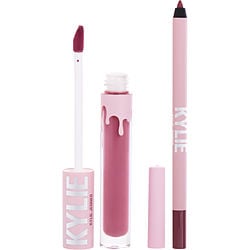 Kylie By Kylie Jenner by Kylie Jenner-Velvet Lip Kit: Velvet Liquid Lipstick 3ml + Lip Liner 1.1g - # 100 Posie K Velvet  --2pcs