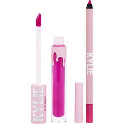 Kylie By Kylie Jenner by Kylie Jenner-Velvet Lip Kit: Velvet Liquid Lipstick 3ml + Lip Liner 1.1g - # 306 Say No More Velvet  --2pcs