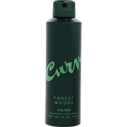 CURVE FOREST WOODS by Liz Claiborne-DEODORANT BODY SPRAY 6 OZ