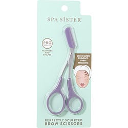 SPA ACCESSORIES by Spa Accessories-SPA SISTER BROW GROOMING SCISSORS - PURPLE