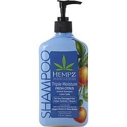 HEMPZ by Hempz-TRIPLE MOISTURE MOISTURE-RICH DAILY HERBAL REPLENSHING SHAMPOO 17 OZ