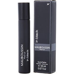 MAUBOUSSIN POUR LUI IN BLACK by Mauboussin - EAU DE PARFUM TRAVEL SPRAY 0.7 OZ