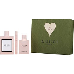 GUCCI BLOOM by Gucci-EAU DE PARFUM SPRAY 3.3 OZ & BODY LOTION 3.4 OZ & EAU DE PARFUM SPRAY 0.34 OZ MINI