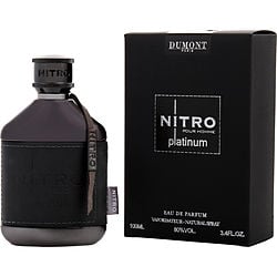 NITRO PLATINUM POUR HOMME by Dumont Paris - EAU DE PARFUM SPRAY 3.4 OZ