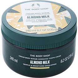 The Body Shop by The Body Shop-Almond Milk Body Scrub --240ml/8.2oz