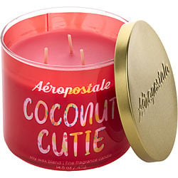 AEROPOSTALE COCONUT CUTIE by Aeropostale-SCENTED CANDLE 14.5 OZ