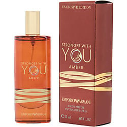 EMPORIO ARMANI STRONGER WITH YOU AMBER by Giorgio Armani-EAU DE PARFUM SPRAY 0.5 OZ