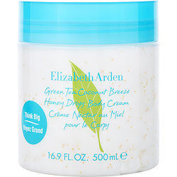 GREEN TEA COCONUT BREEZE by Elizabeth Arden - HONEY DROPS BODY CREAM 16.9 OZ