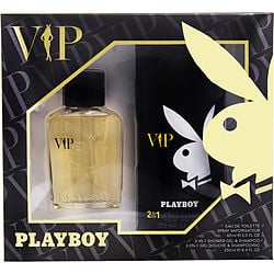 PLAYBOY VIP by Playboy-EDT SPRAY 2 OZ & SHOWER GEL & SHAMPOO 8.4 OZ