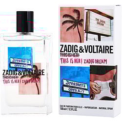 ZADIG & VOLTAIRE THIS IS HER! DREAM by Zadig & Voltaire-EAU DE PARFUM SPRAY 3.4 OZ