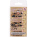 SPA ACCESSORIES by Spa Accessories-SPA SISTER DENT FREE CLIPS - TORTOISE /QUARTZ 6 PCS - BigSun