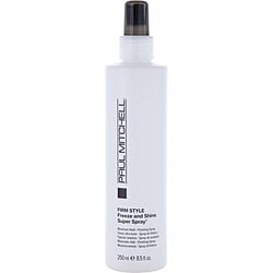 PAUL MITCHELL by Paul Mitchell-FREEZE AND SHINE SUPER HAIRSPRAY MAXIMUM HOLD SHINY FINISH 8.5 OZ